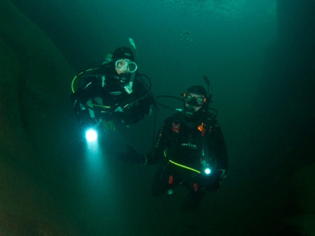 The lure of the deep. There’s something exciting and mysterious about exploring deeper dive sites while scuba diving. Sometimes it’s a wreck that attracts you below 18 metres/60 feet, and on wall dives it may be a giant fan or sponge.